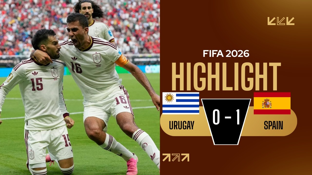 Spain vs Uruguay | Full Match Highlights | All Goals | FIFA World Cup