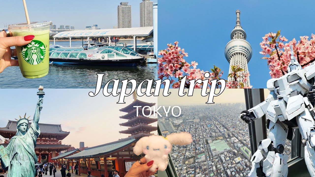 ♡ JAPAN TRAVEL DIARIES ♡ Family visit | 2nd day in Tokyo | Odaiba, Tokyo Skytree and Sensō-ji Temple