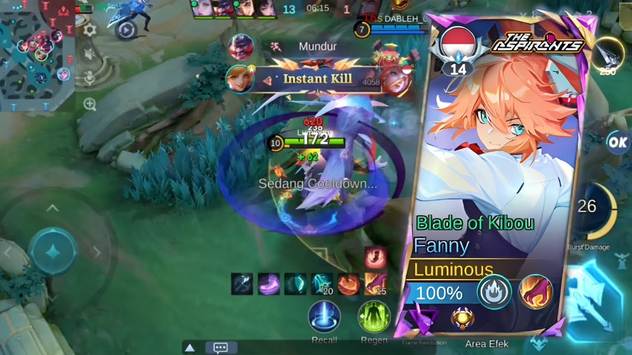 Fanny Gameplay: Fokus Rusuh Awal dan Pick-off Cepat | MLBB
