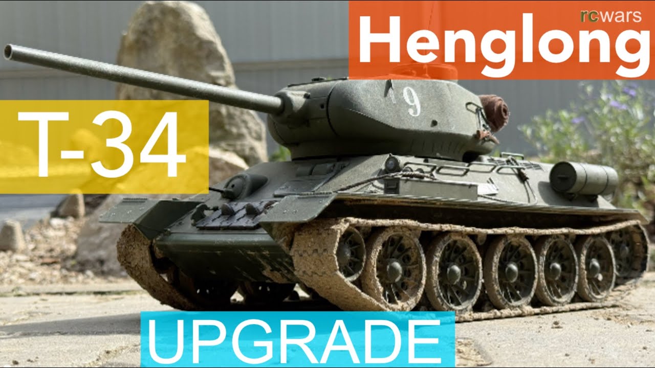 РУКОВОДСТВО ПО УЛУЧШЕНИЮ ПОДВЕСКИ МОДЕЛИ РАДИОДУЛЕВОГО ТАНКА Heng Long T-34 1/16