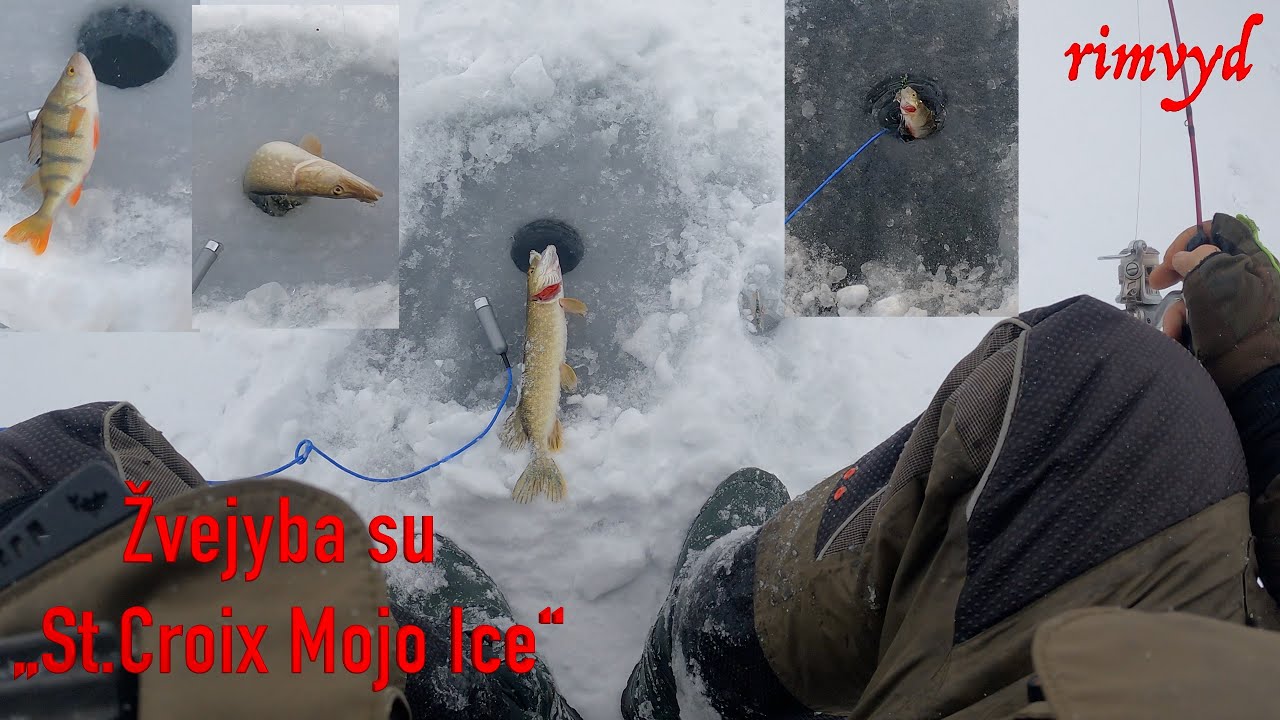 Žvejyba su  „St Croix Mojo Ice“