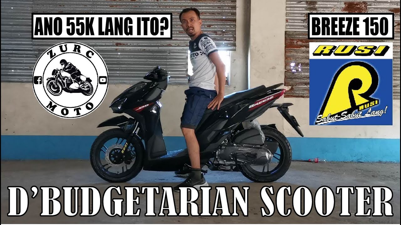 Budgetarian Scooter | Rusi Breeze 150