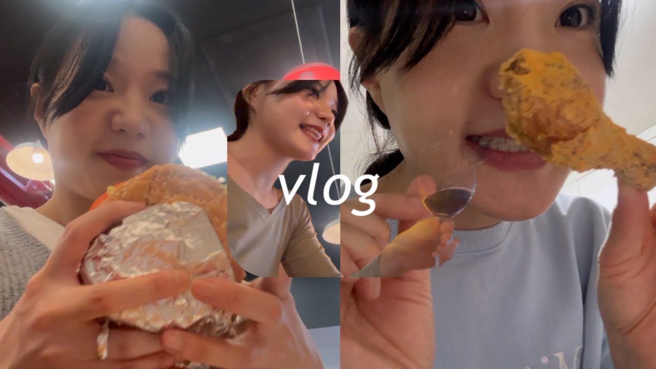 vlog | 마라로제엽떡 | 육전닭볶음탕 | 뿌링클 치즈볼 | 이태원 맛집 | 신당 맛집 | 파이브가이즈🍔 | 정말 먹기만 합니다…아 술도 마시구요🤣