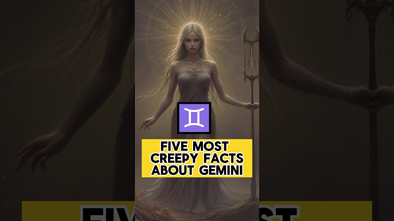 5 most creepy facts about Gemini #astrology #zodiacs #zodiacfacts