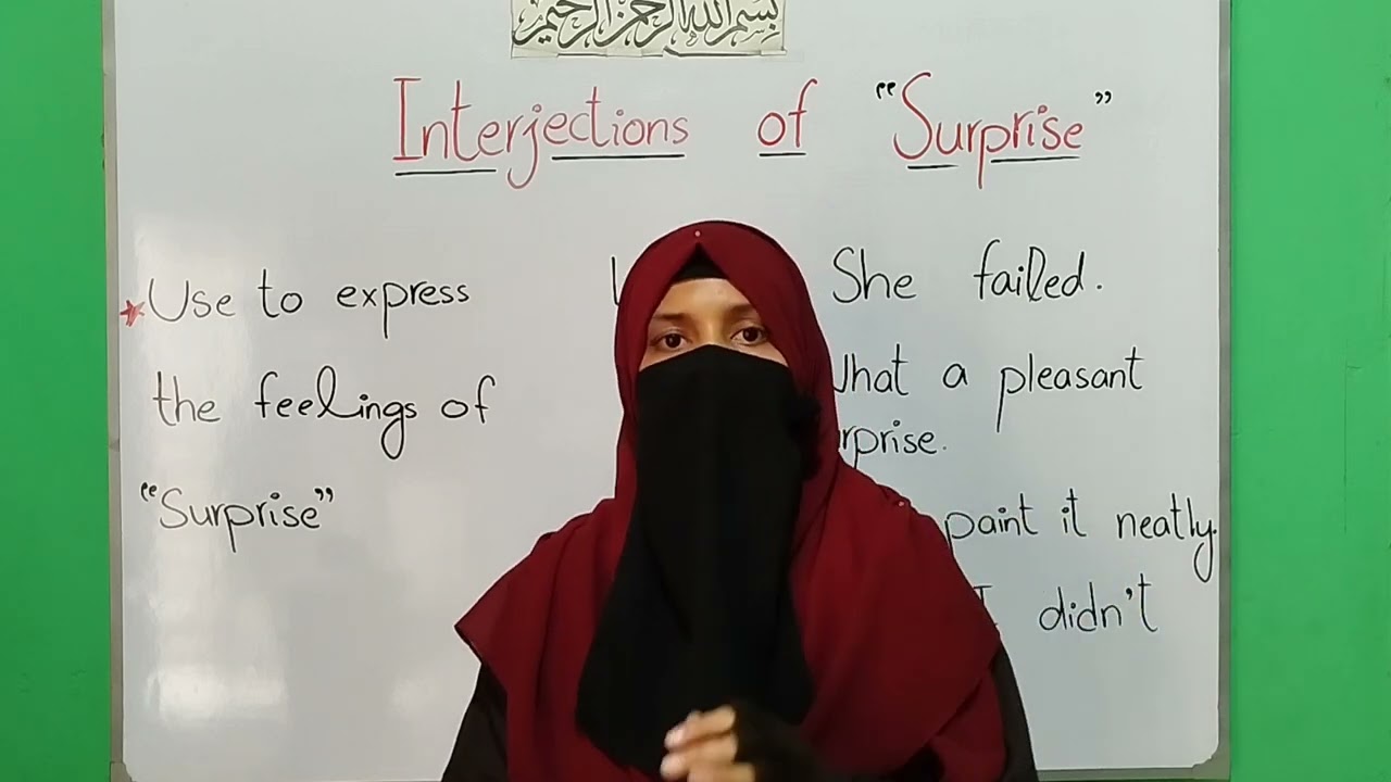 Interjection | Interjections of 