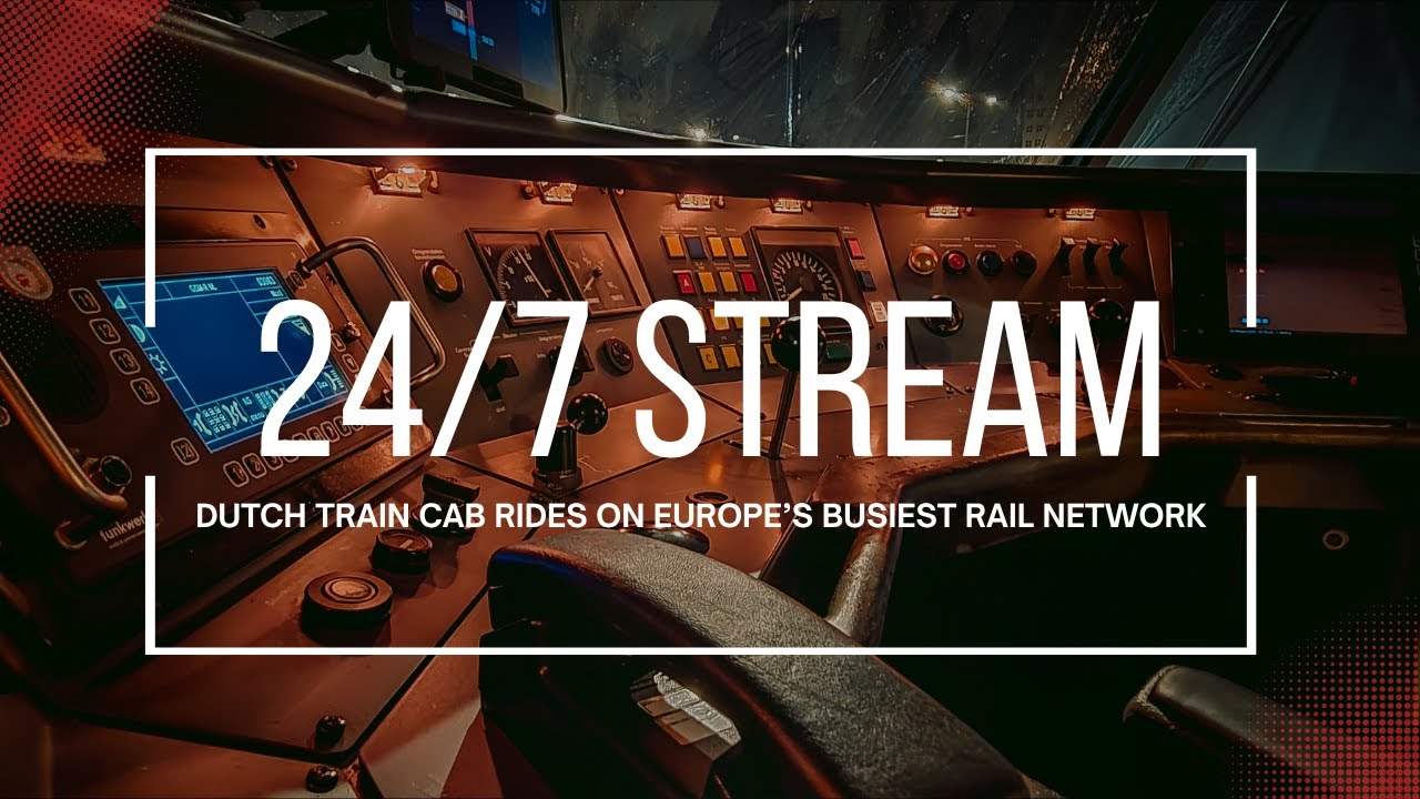 24/7: Dutch Train Cab Rides on Europe&rsquo;s Busiest Rail Network