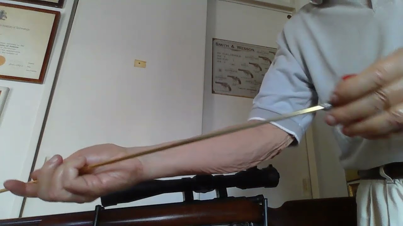 LA LIMPIEZA DE MI CZ 452 CAL. 22LR
