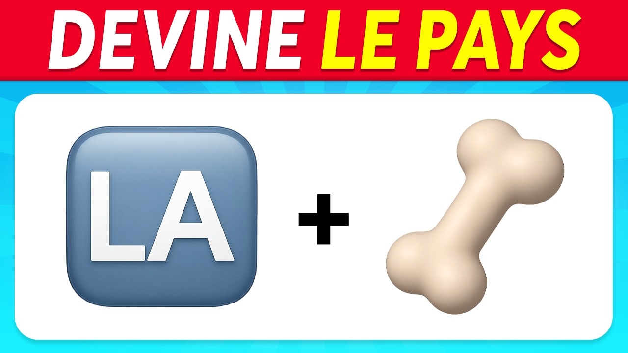 Devine le PAYS en ÉMOJIS 🌍🚩✅ Facile, Moyen, Diffile, Impossible | Quiz Émoji
