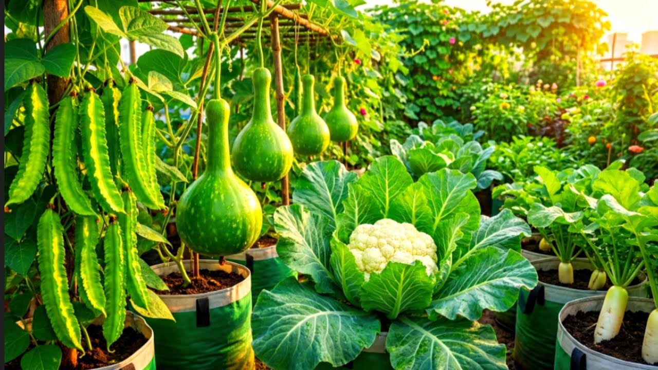 மாடித்தோட்டத்தில் ஜாக்பாட் அறுவடை | | Harvest In Our Terrace Garden | | Trending | | Gardening 