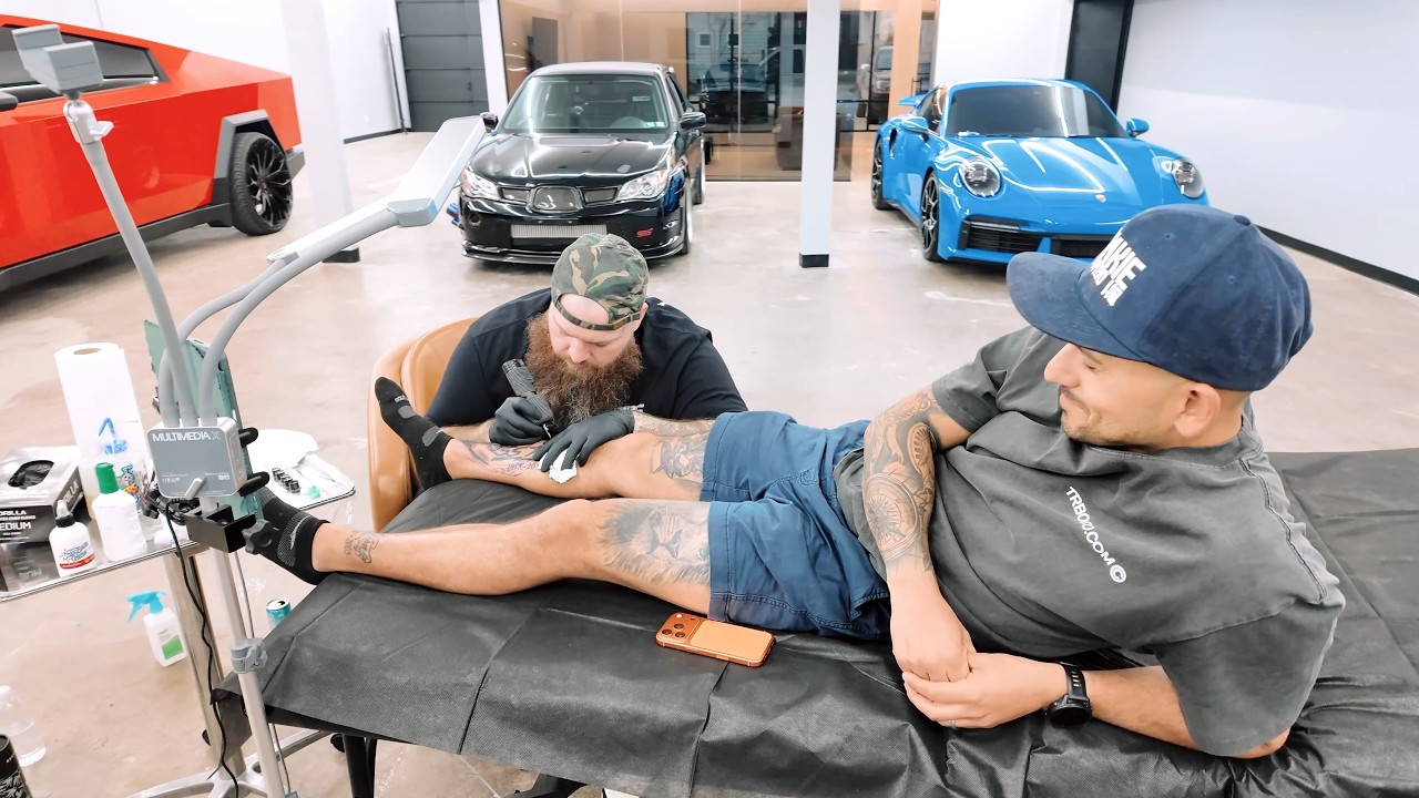 I Tattooed a Turbo on My Shin