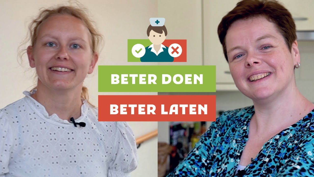 Wijkverpleegkundigen laten zien welke handelingen je beter kunt laten | Beter Laten lijst