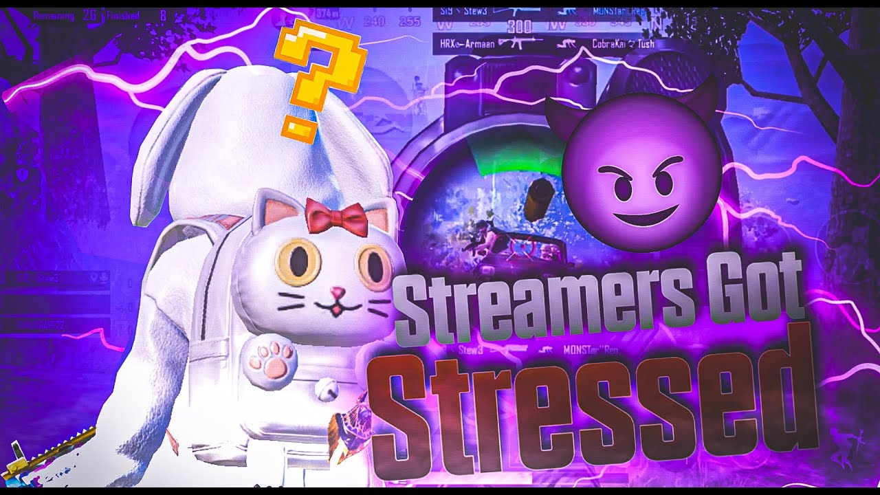 Stew3 VS Streamers😈 | BGMI