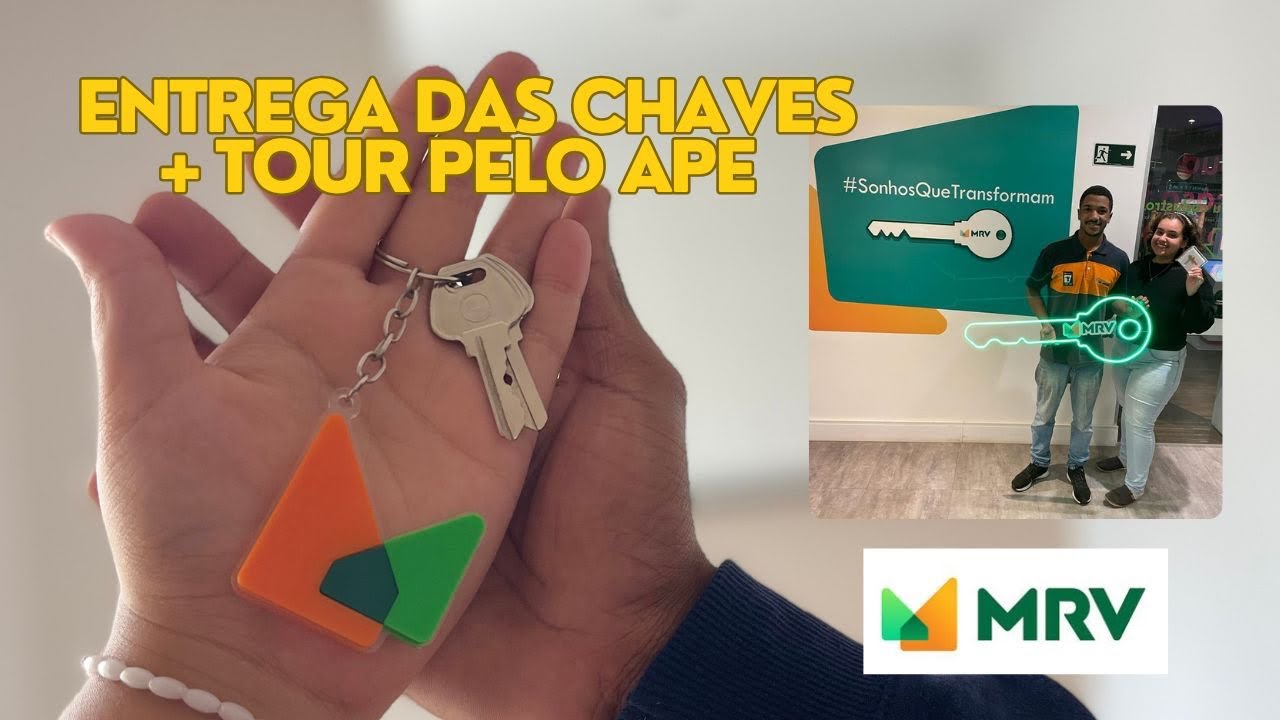 ENTREGAS DAS CHAVES MRV + TOUR PELO APE VAZIO | Brenda Sousa