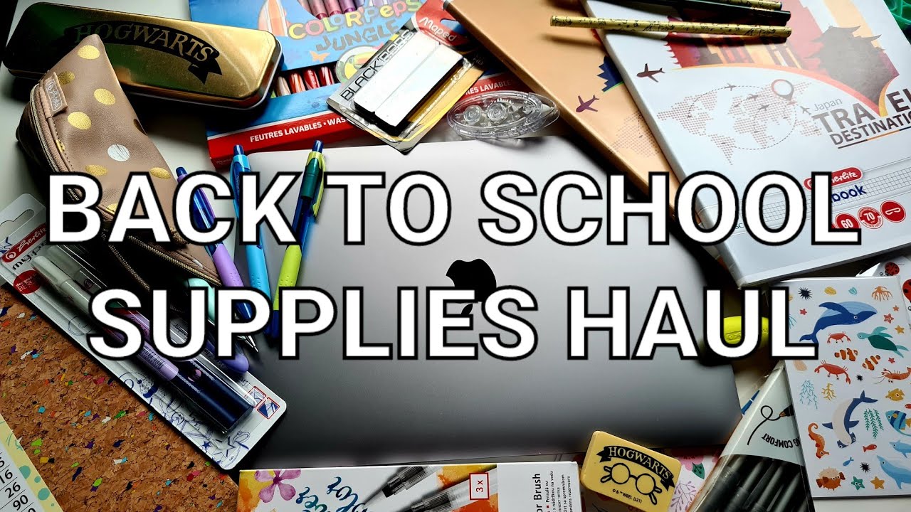 Back To School Supplies Haul 2021