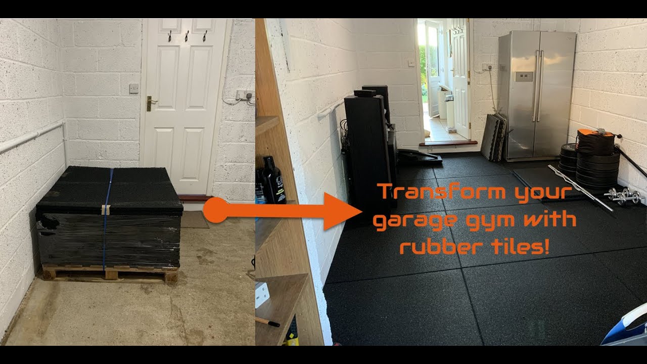 Why you should choose rubber to protect the floor in your garage gym