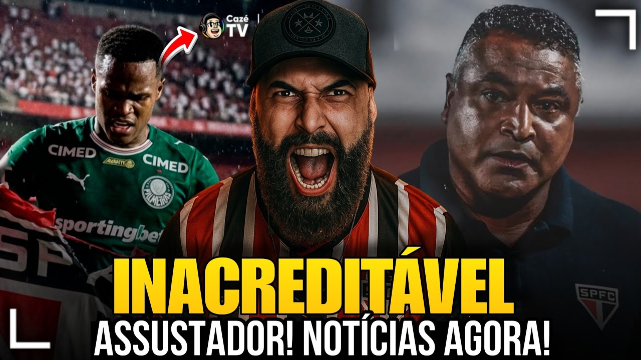 AGORA! DESRESPEITO DA CAZ&Eacute; TV COM O SPFC | DEMISS&Atilde;O DE ROGER MACHADO? RUI COSTA; FOLGA E+ INFOS