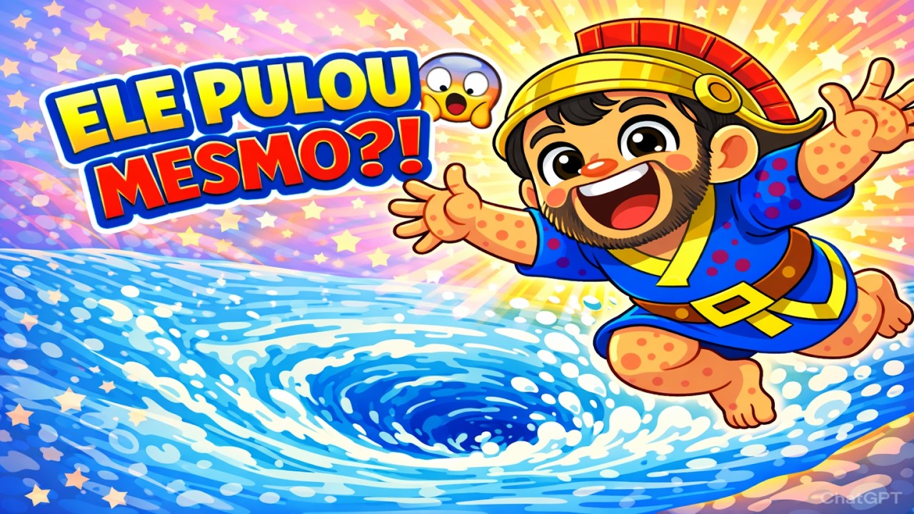 Naamã, Vem Tomar Banho! 🎵 | Música Infantil Cristã | História Bíblica para Crianças