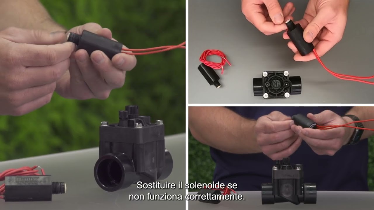 Come sostituire il solenoide di una elettrovalvola Hunter