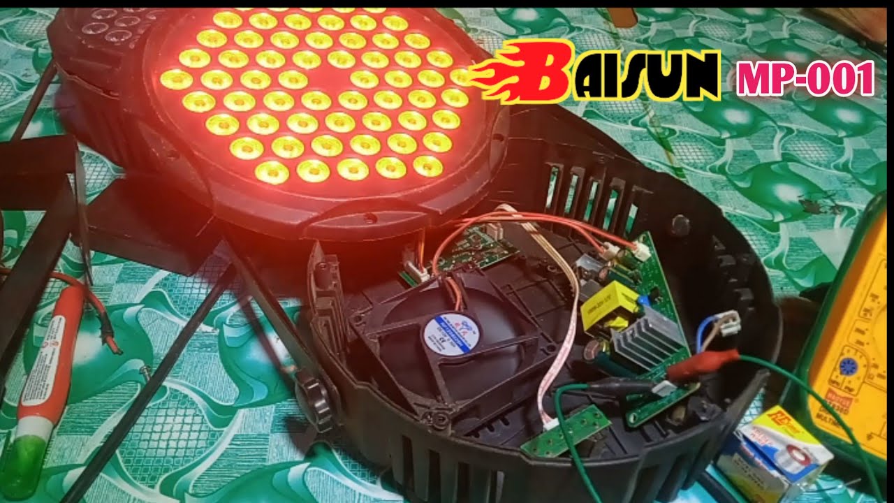 How to repair led par light | पार लाईट SMPS रिपेयर कैसे करें।