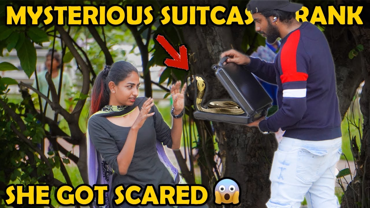 Mysterious Suitcase 💼Prank On Cute Girl👩😱🔥 | Kovai Kusumbu | Kovai 360*
