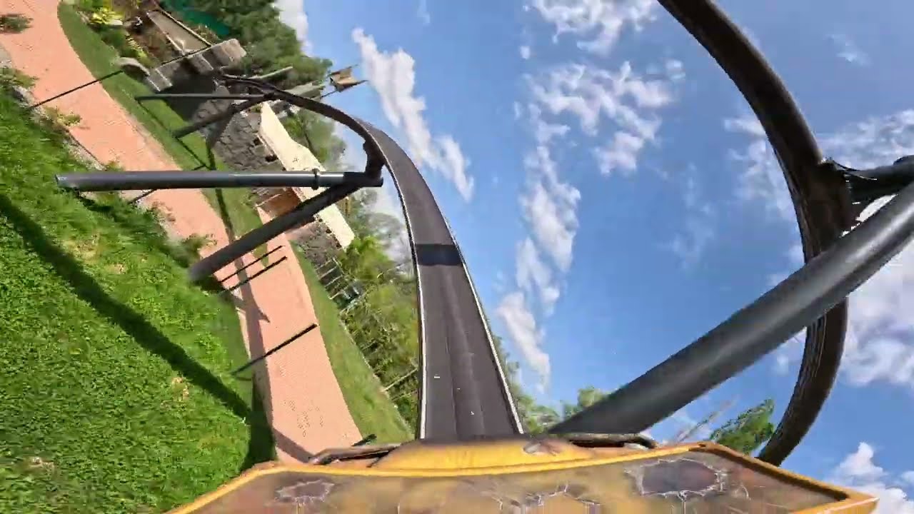 Mahuka POV BRAND NEW COASTER! Intamin Single Rail