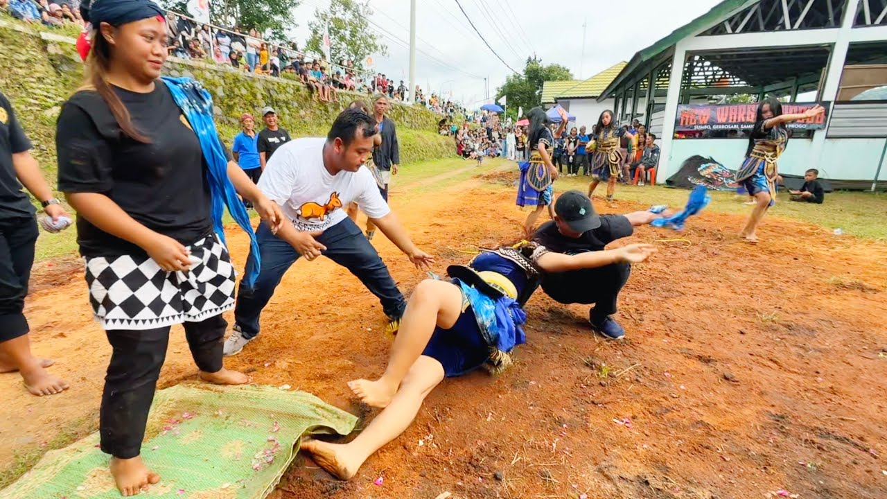 gawaat separah ini ❗penyembuhan kuda lumping kesurupan wargo budoyo sumbo