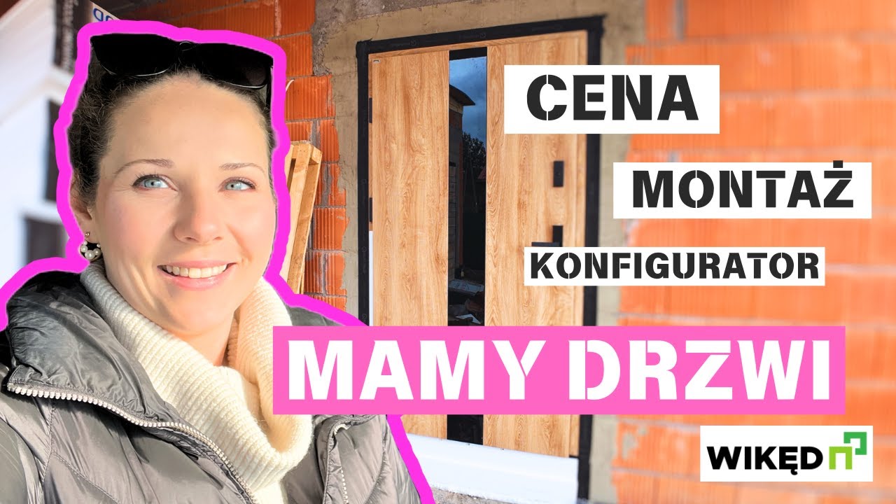 WIKĘD Drzwi wejściowe/zewnętrzne | CENA | Woodec Dąb Turner | montaż | Optimum termo | poszerzenie