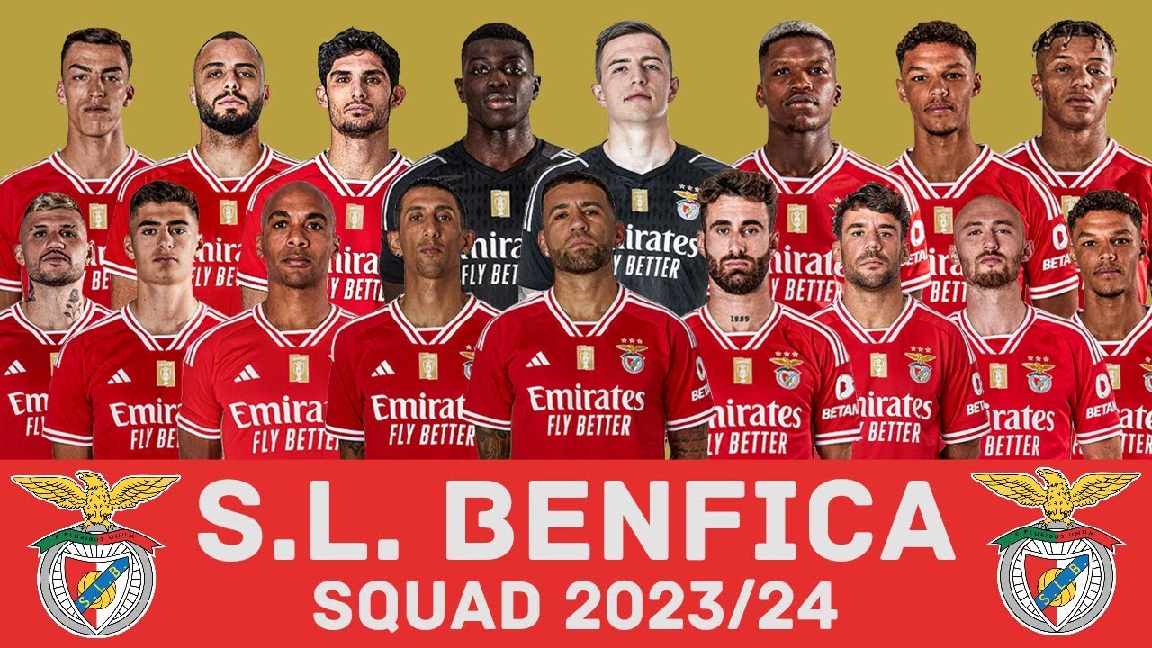 S.L. BENFICA Squad Season 2023/24 | SL Benfica | FootWorld