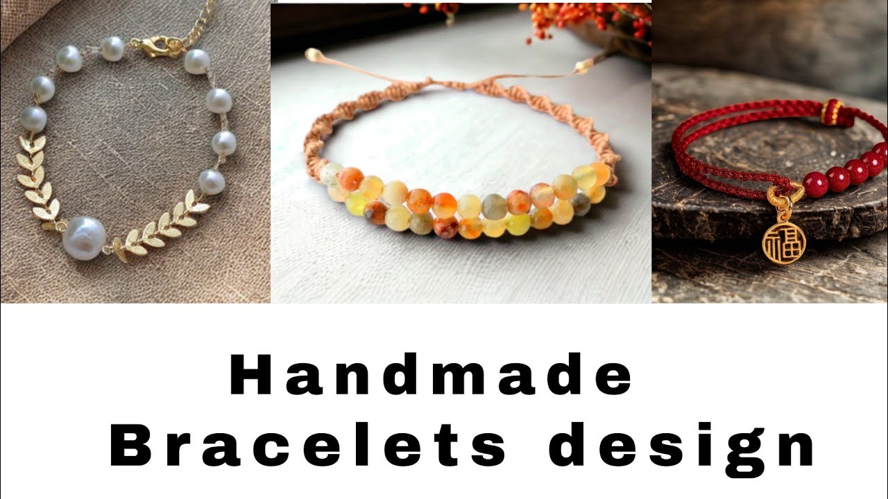 Handmade bracelet| DIY macrame bracelet| Bead bracelet| Crochet bracelet|Daisy Chain flower bracelet