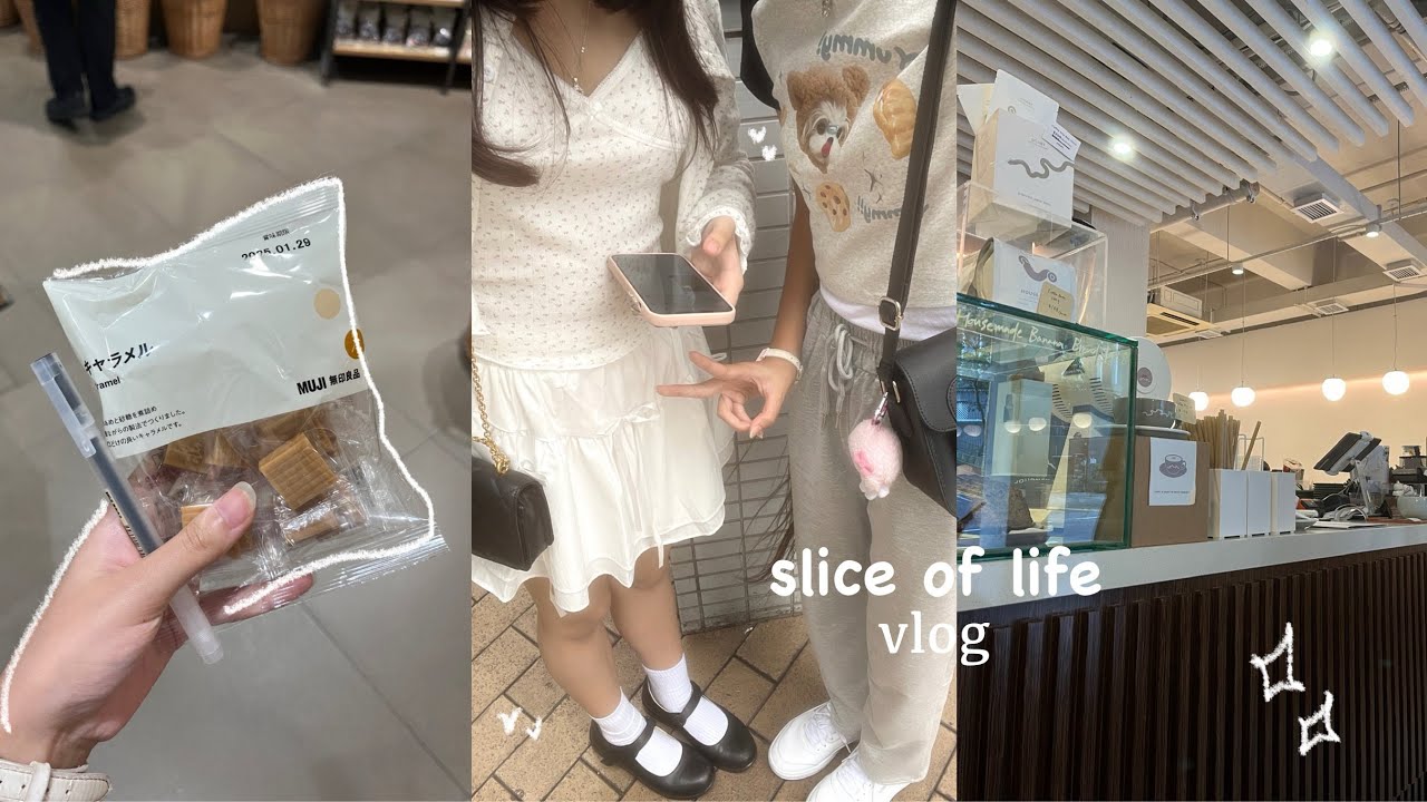 Slice of Life🫧: first hang out, sonny angel unboxing ᡣ𐭩