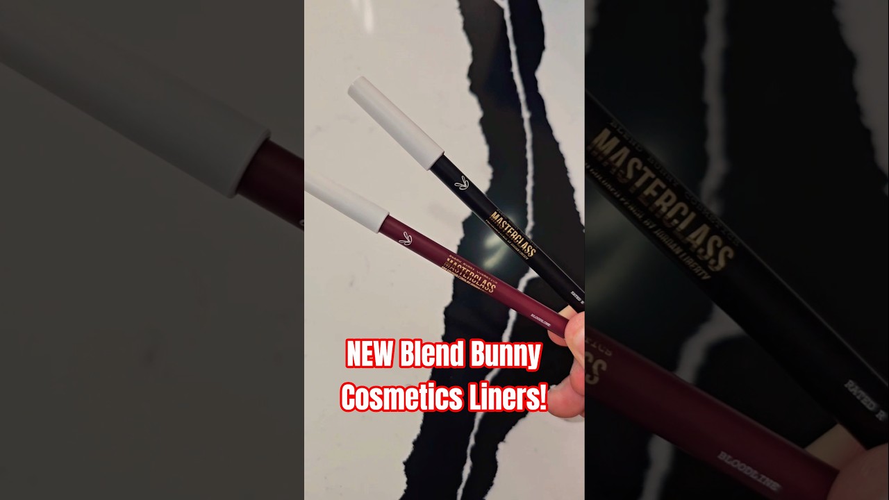 NEW Lip & Eye Pencils From Blend Bunny Cosmetics!
