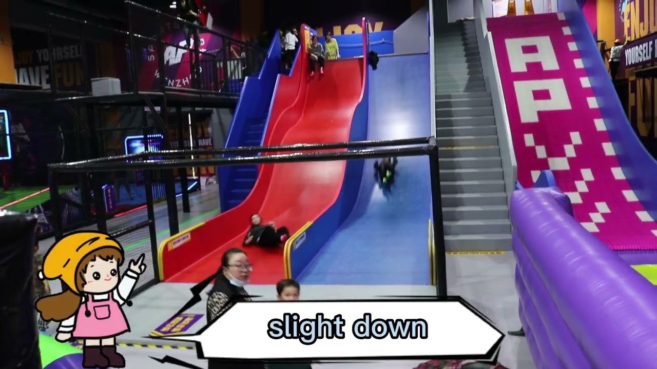 Donut Slide/Tubby Slide/Donut Glider - trampoline park business