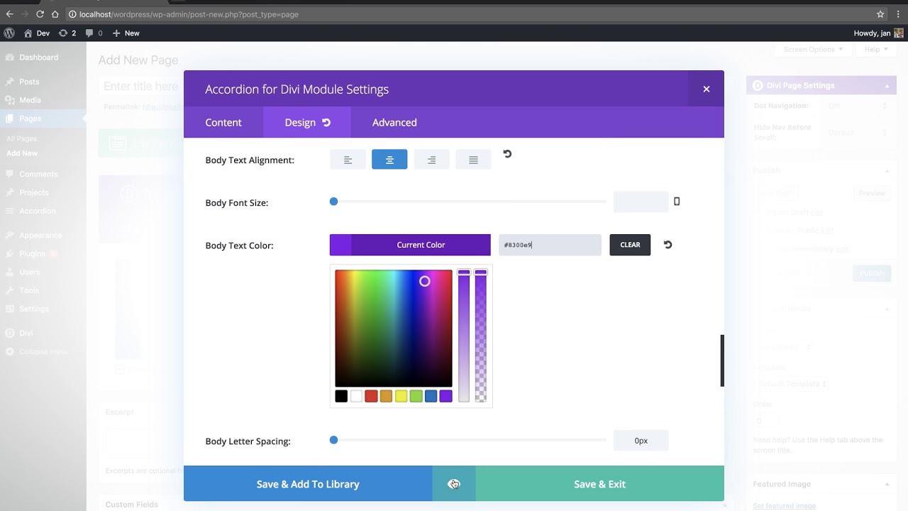 Accordion for Divi: Installation and Demo