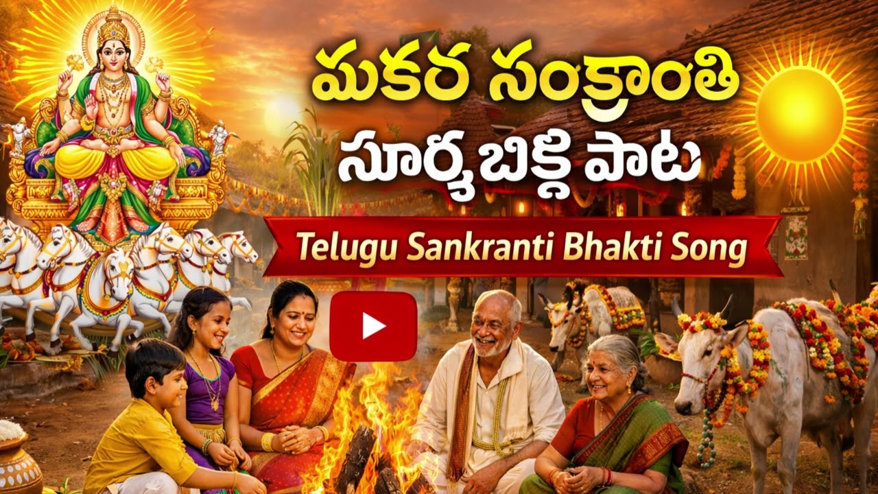 మకర సంక్రాంతి 2026 🌞🌾 | Makar Sankranti 2026 | Surya Narayana Bhakti | Telugu Festival Special