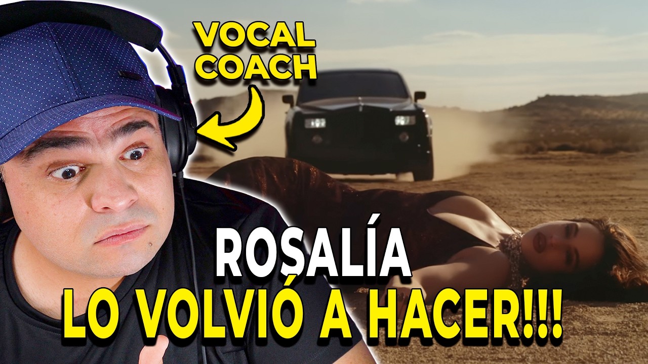 ROSALÍA en SAUVIGNON BLANC! | Reacción y Análisis de Vocal Coach