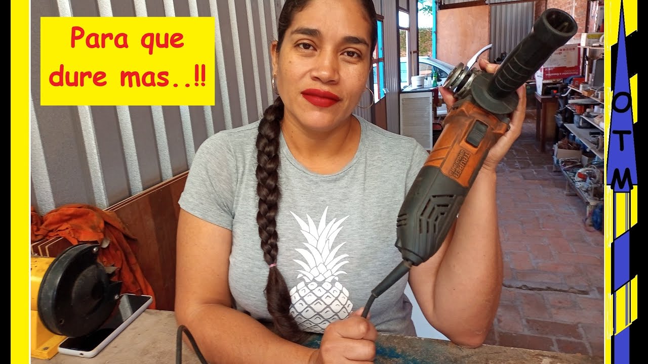 Mantenimiento preventivo de pulidora Truper | Que cambiar para que dure años