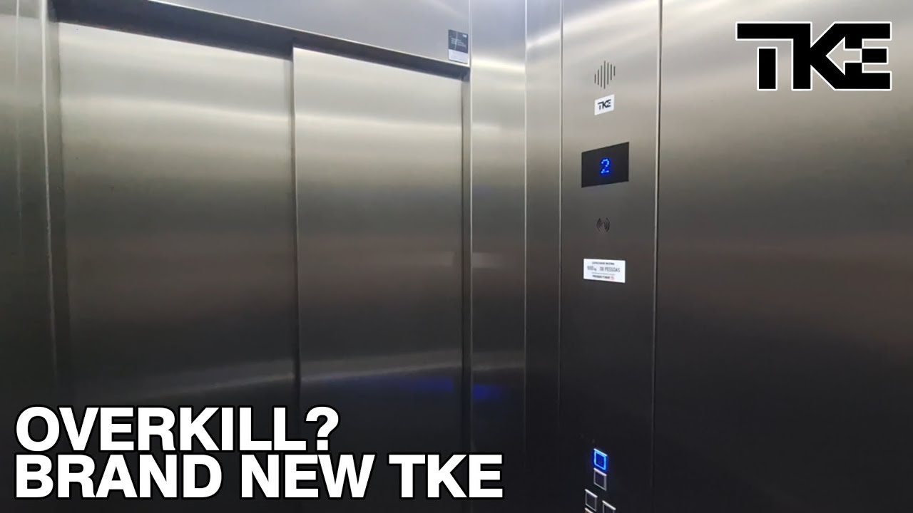 Brand New TKE Synergy MRL Traction Elevator - Model Apartments Central - GO, BR