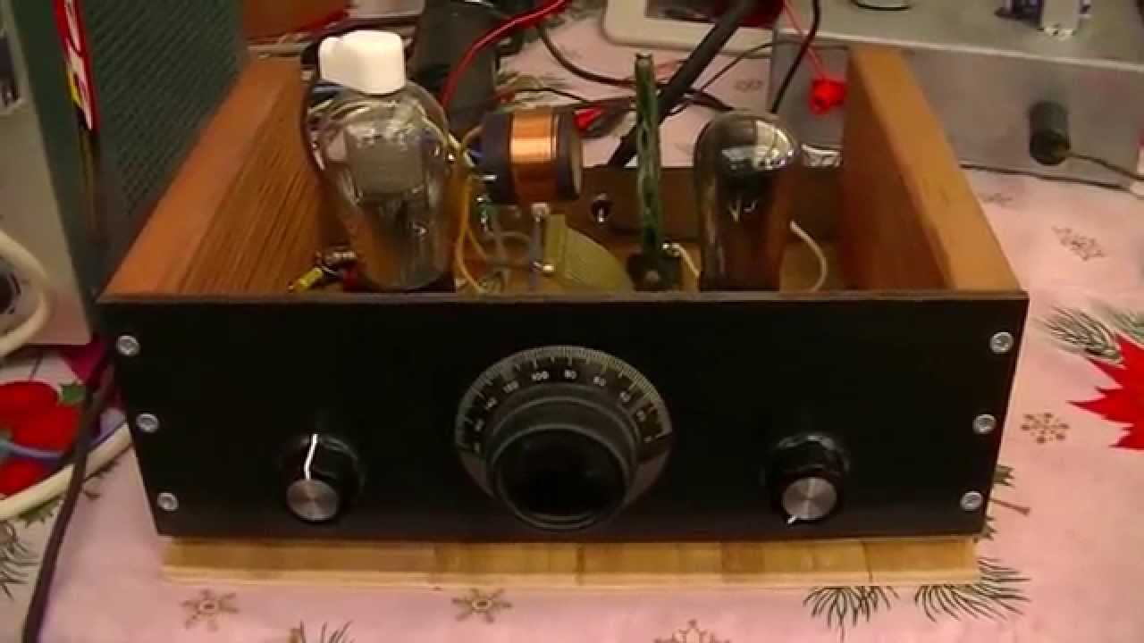 The Return Of The Regenerative Receiver Using Type 32 & 30 Tubes