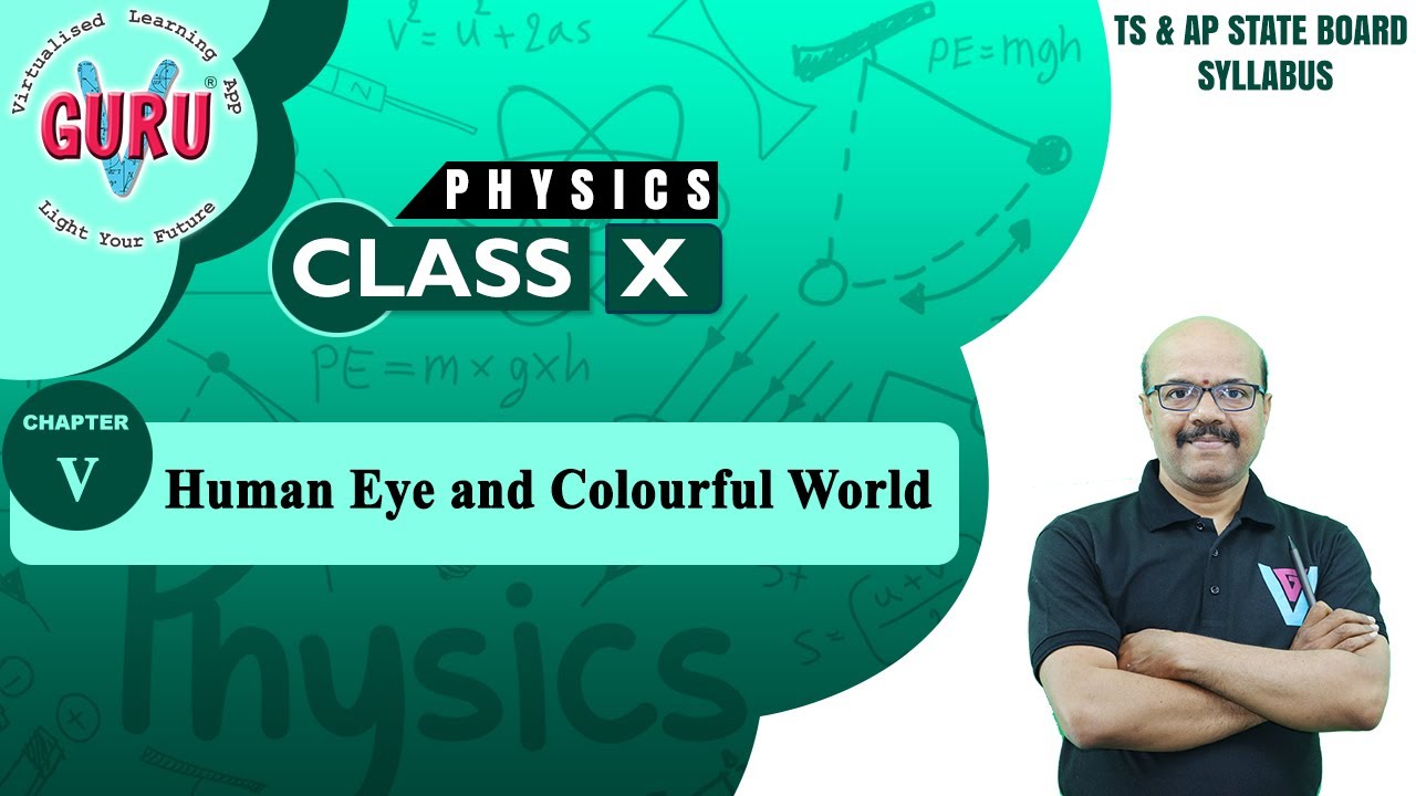 HUMAN EYE AND COLOURFUL WORLD PART 01 |10th Class| physics Telangana & AP State syllabus|