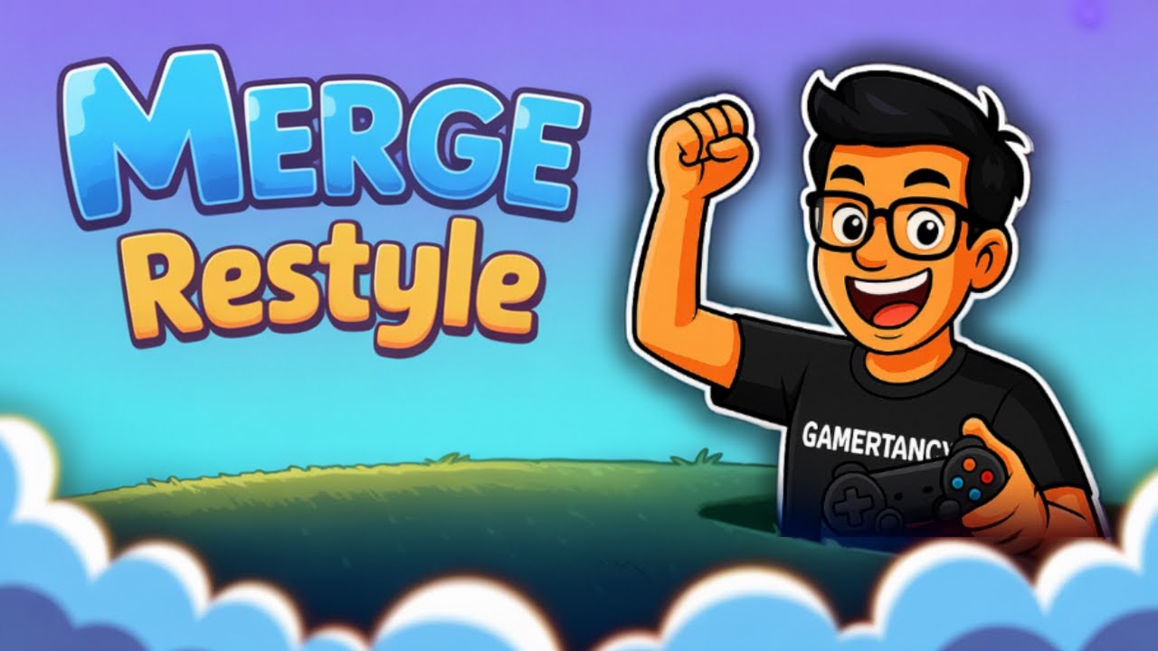 Merge Restyle | Elegant Room Transformations and Calm Design Progress 🧩🏡 | Gamertancy