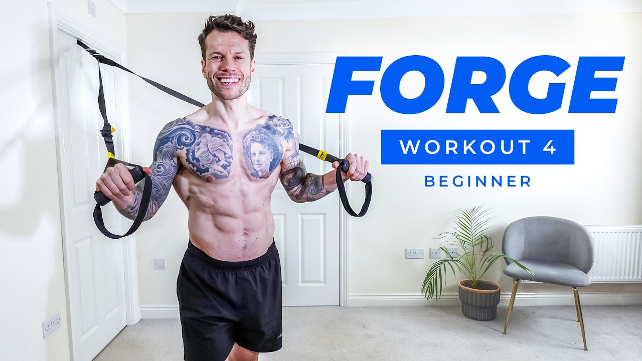 Develop Functional Strength in 37 Min TRX Workout Full Body | FORGE Series