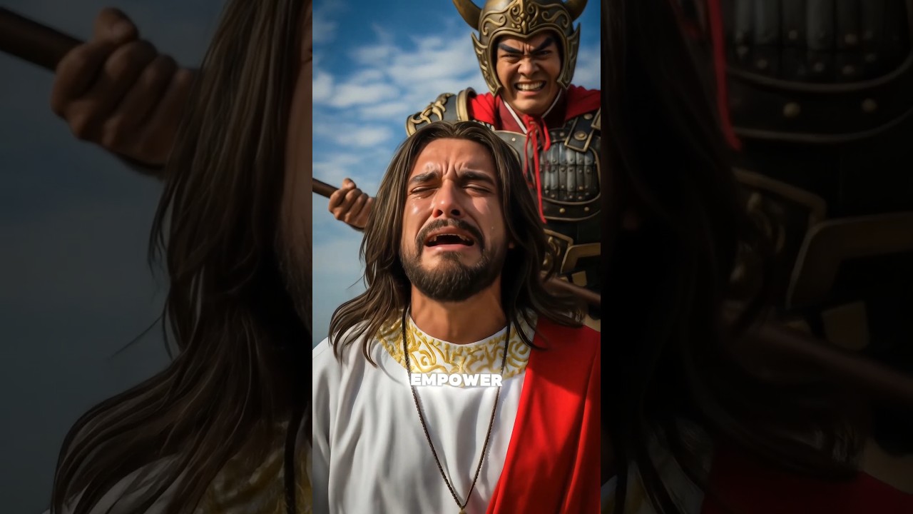 🧔🏻&zwj;♀️ Jesus is being mistreated by the Legendary Lu Bu 呂布 #apostleprice #blessedland