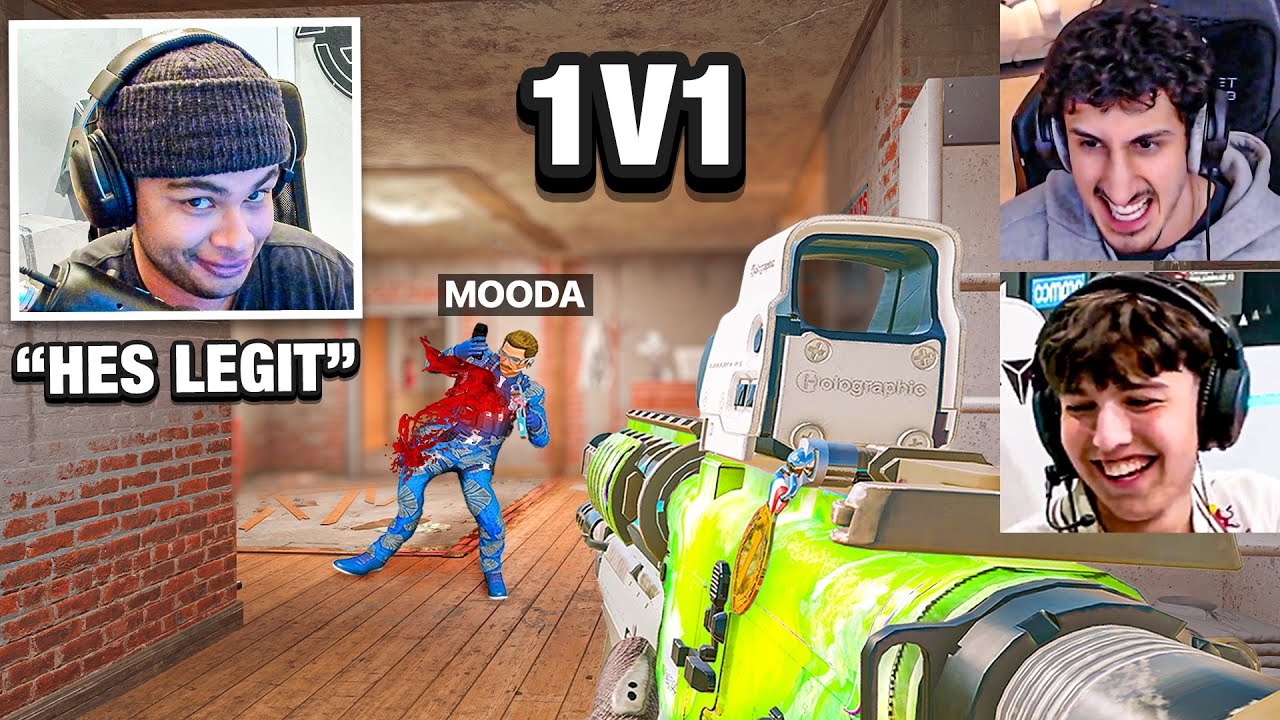 I PROVED THAT MOODA IS NOT CHEATING (STOMPN 1V1)