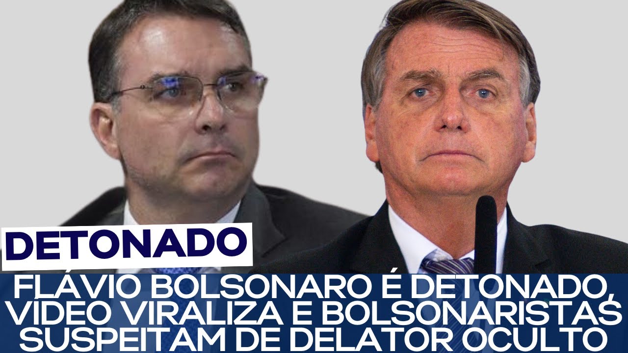 FLÁVIO BOLSONARO É DETONADO, VÍDEO VIRALIZA E BOLSONARISTAS SUSPEITAM DE DELATOR OCULTO
