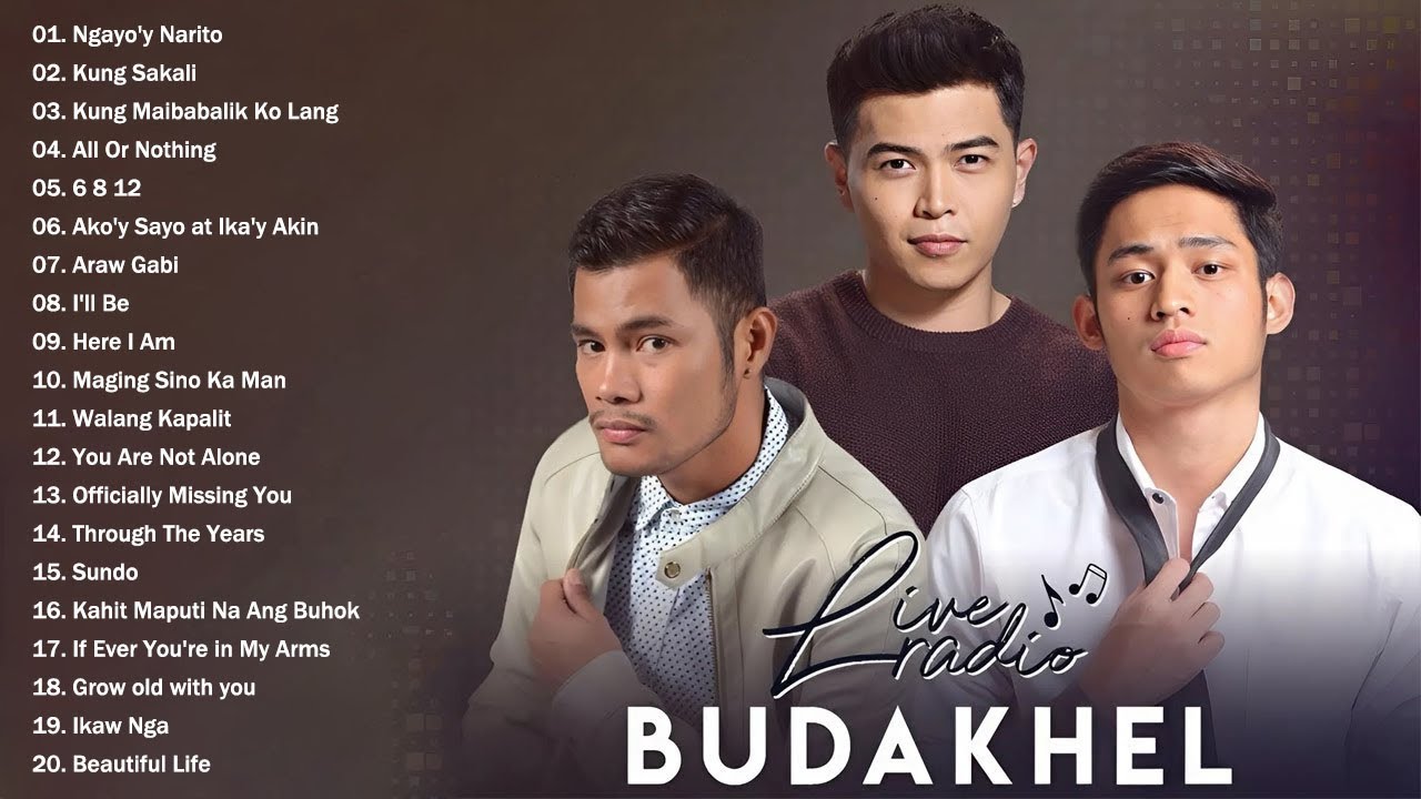 BUDAKHEL (Bugoy Drilon, Daryl Ong & Michael Pangilinan) | Bagong OPM Love Songs 2025