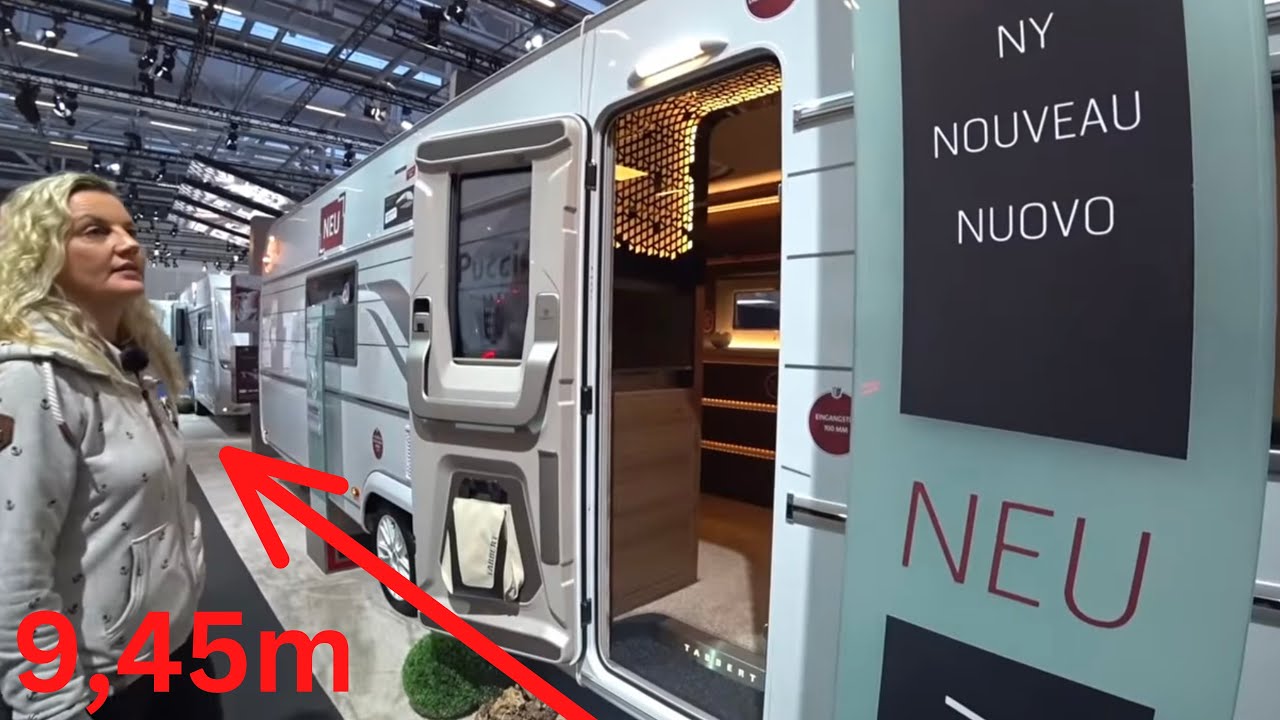XXL Tiny House Luxus Wohnwagen | Tabbert Puccini 750 HDT