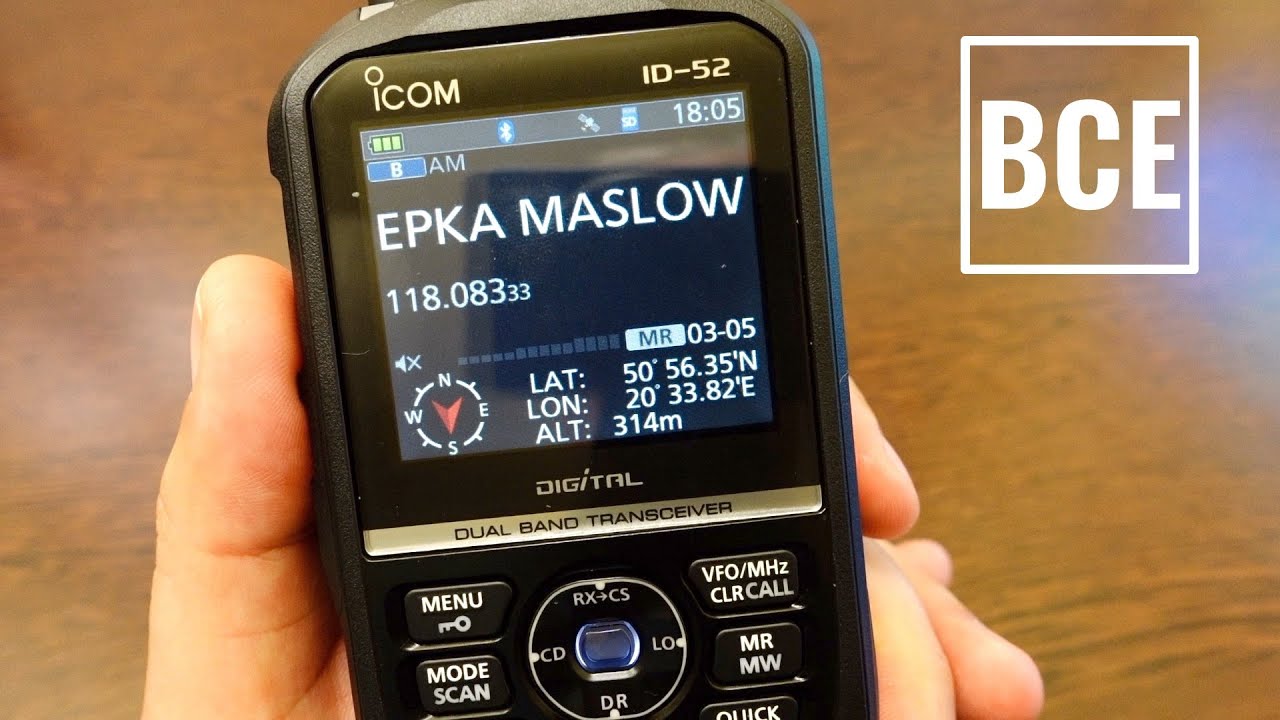 ICOM ID-52E Dual-Band D-STAR Digital Transceiver - test, recenzja, prezentacja