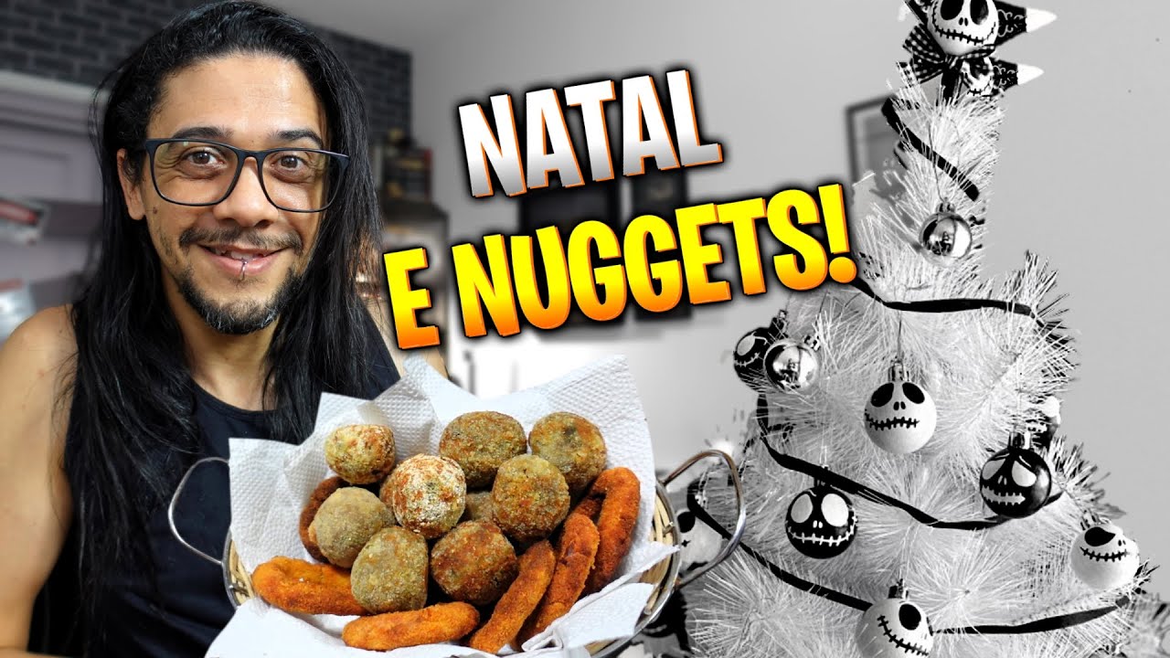 DECORAÇÃO DE NATAL E NUGGETS!