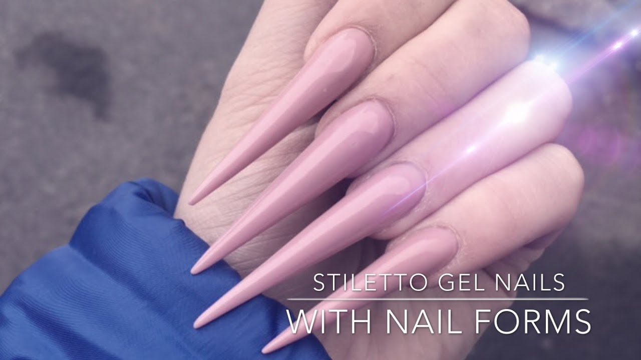 How to Do Stiletto Gel Nails - Crispynails ♡