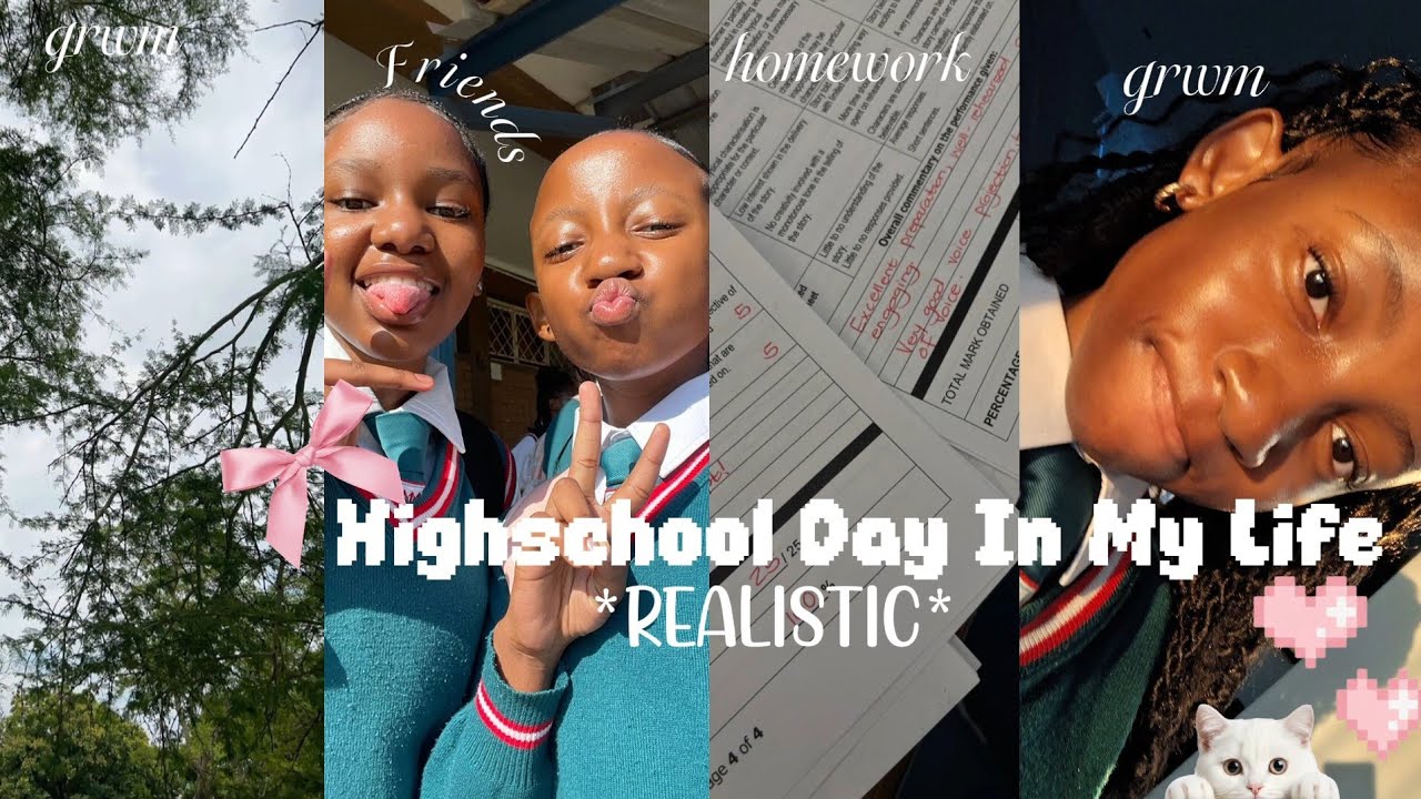 Highschool day in my life *realistic*